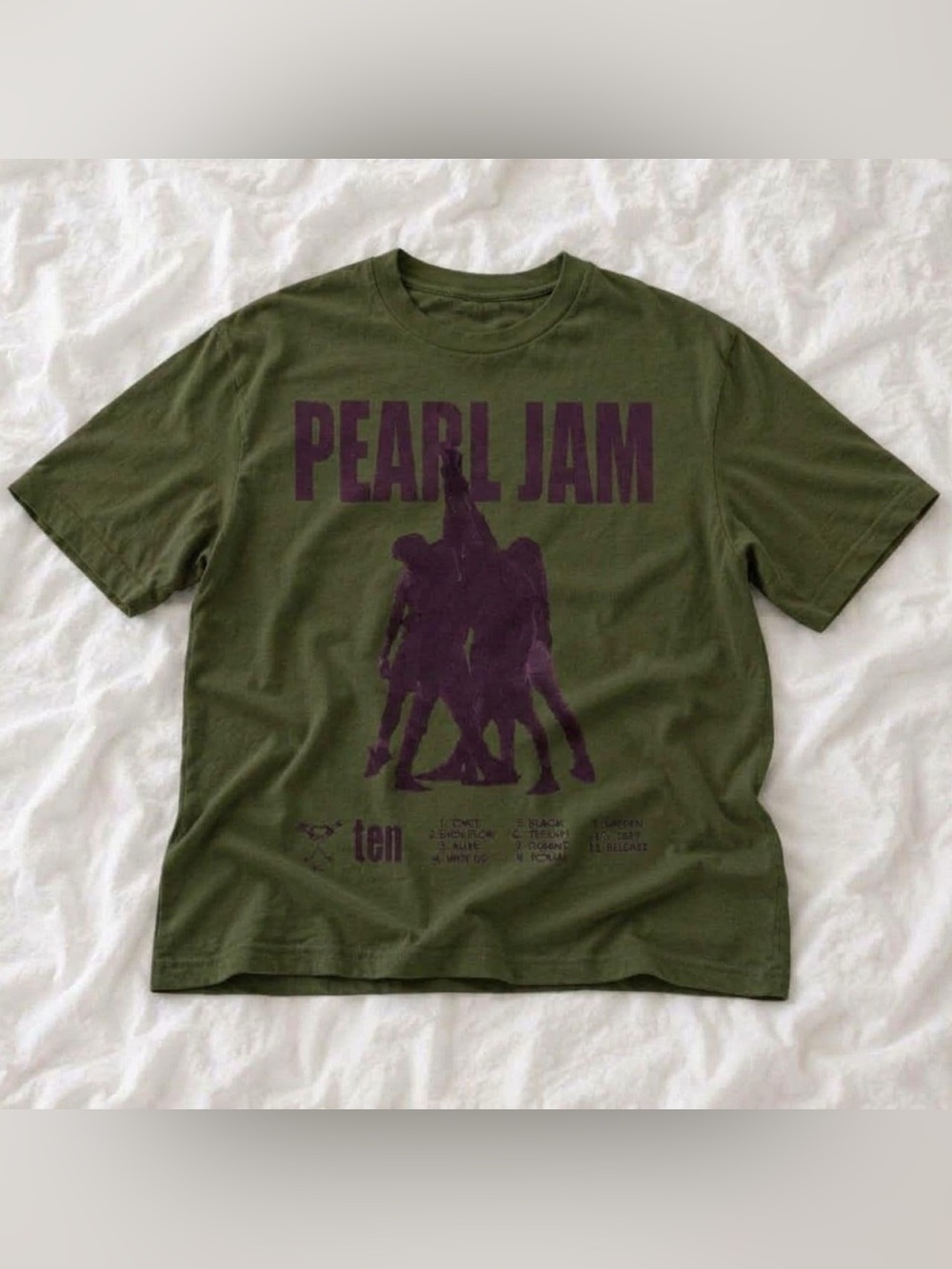 Pearl Tee with Purple Pearl Jam Graphic unisex t-shirt